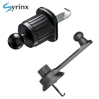 Car air outlet mobile phone holder extension arm rotary hook car phone support with general car air outlet mobile phone holder