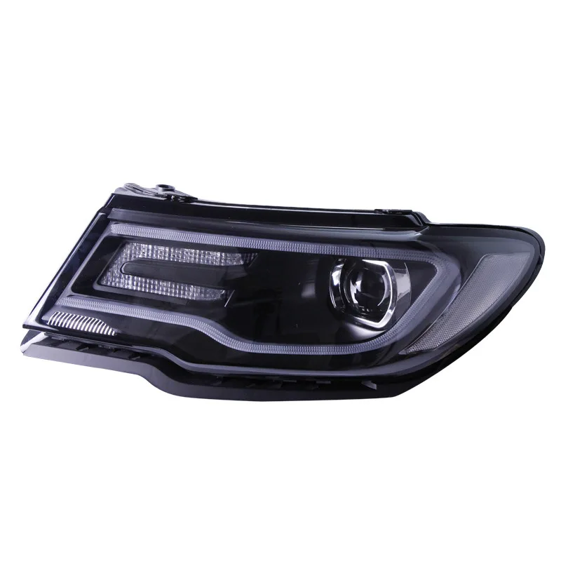 for  Car Accessories HID Xenon headlight LED DRL headlamp for JEEP Compass 2017-2019 head lamp Assembly plug and play