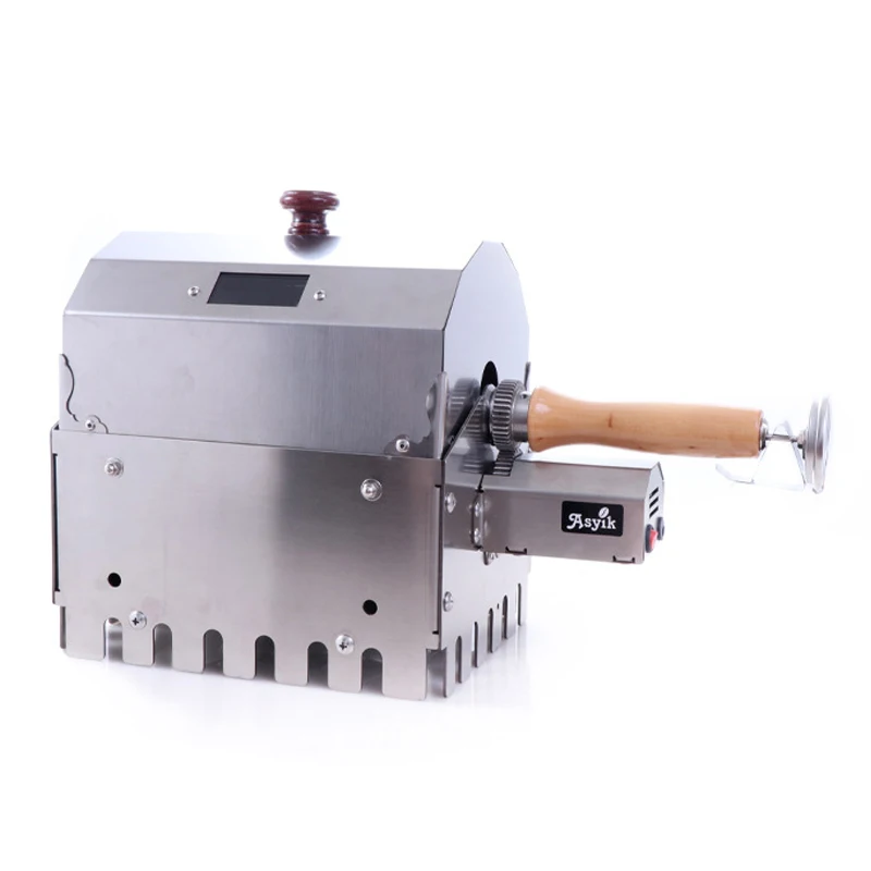 AS1-S400T Household Coffee Roaster Commercial Coffee Bean Roaster Thermal High Temperature Resistant Quartz Glass Drum