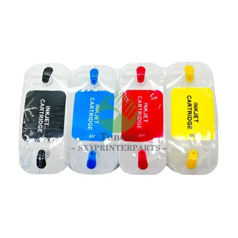 2SET compatible new 1set 4 pcs 69ml Empty Refillable ink Cartridge For DJ500 Printer Parts