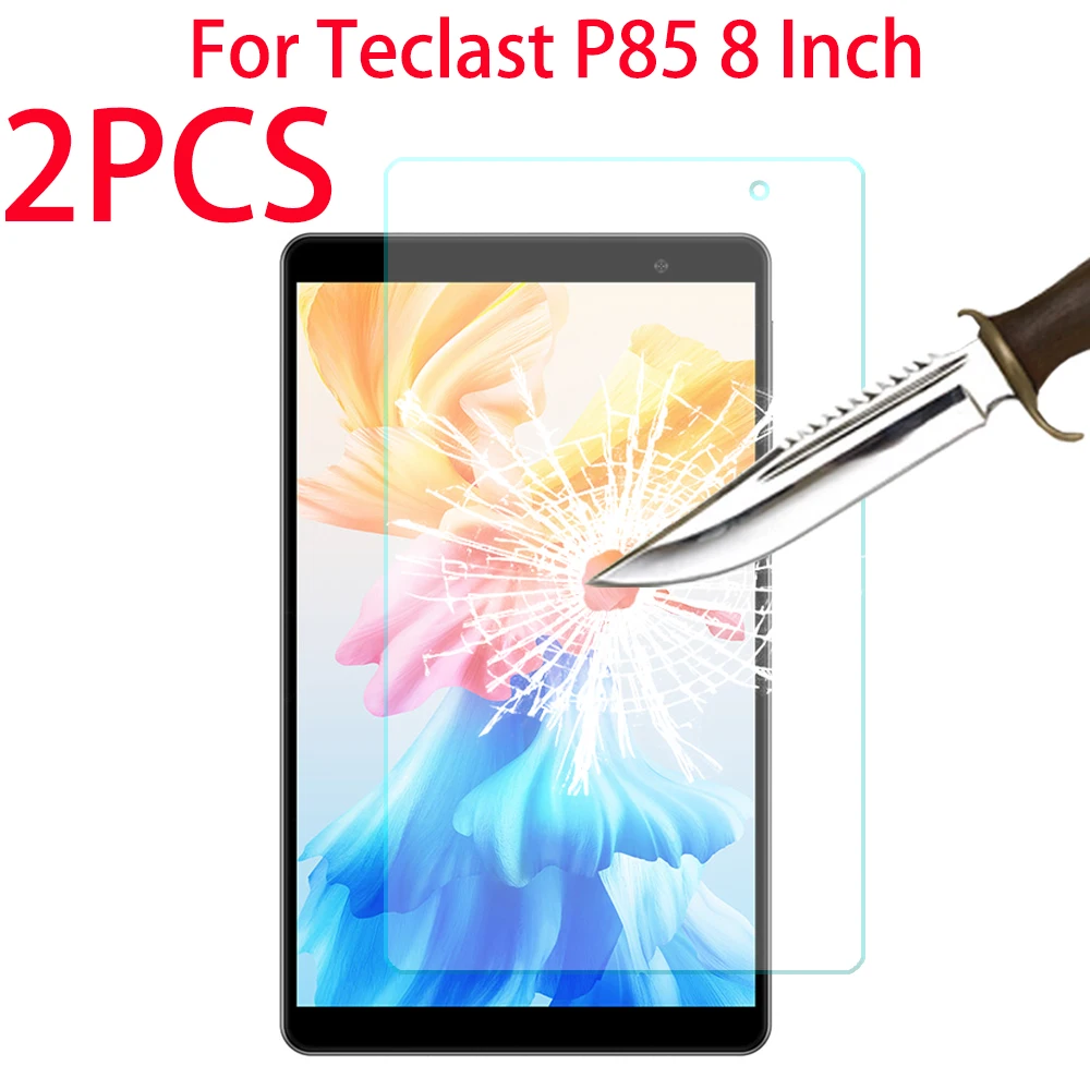 

2 Packs 9H Tempered Glass Screen Protector For Teclast P85 8 inch Tablet Protective Film For Teclast P85 8 inches Glass Guard