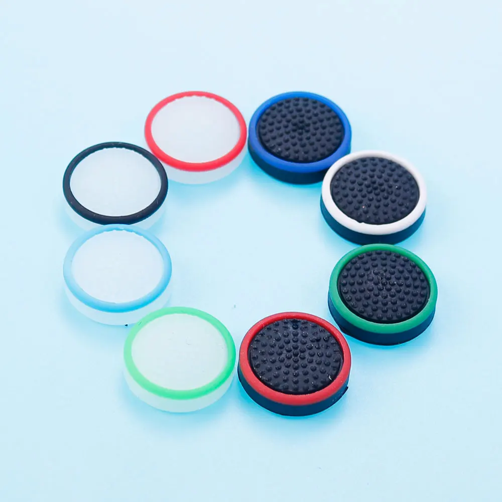 10 PCS For switch game controller handle heightening remote pole cap luminous ring anti-slip silicone protection cover