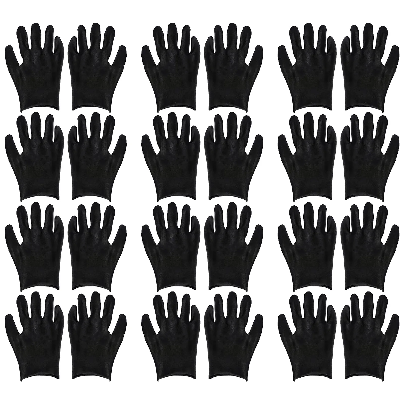 12 пар хлопковых перчаток унисекс, утолщенные впитывающие пот ювелирные перчатки из полиэстера и хлопка, перчатки для езды на велосипеде, горные спортивные перчатки