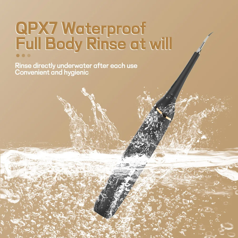 Интеллектуальный электрический звуковой волновой очиститель зубов, высокочастотная вибрация, удаление пожелтения, пятен, зубного камня и зубного камня