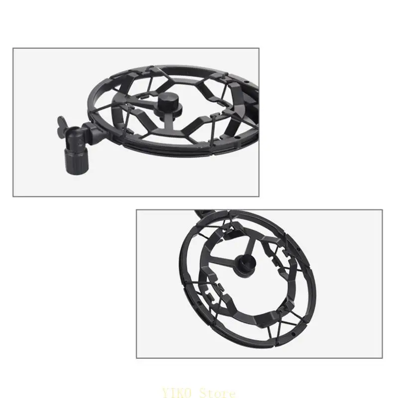 

K32C T8 Microphone Shock Mount Portable All-metal Mic Anti-Vibration Bracket Holder