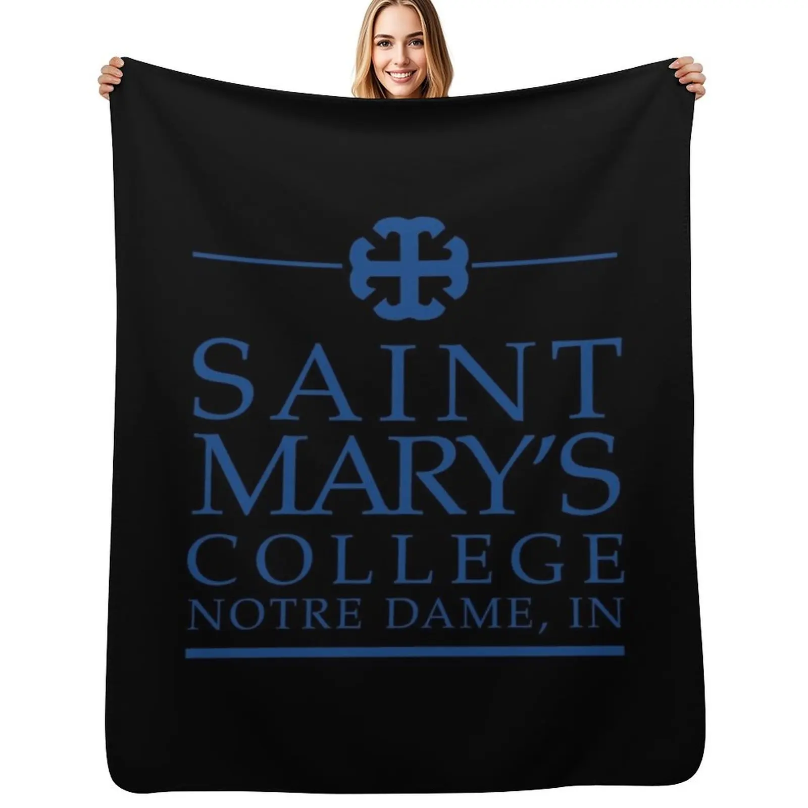Saint Mary's College-belles Throw Blanket All Season Soft Lightweight Blanket for Home