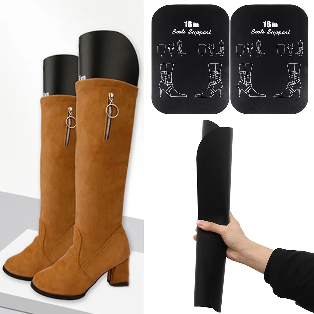 1 Paar Hot 16Inch Schoen Bomen Duurzaam Houden Tall Boot Shaper Stands Vorm Inserts Voorkomen Rimpels Schoen Accessoires Voor vrouwen Mannen