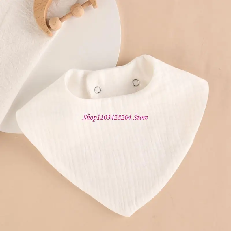 مرايل أطفال ملونة 6 طبقات مرايل لحديثي الولادة أوشحة أطفال أنيقة باندانا للأطفال مرايل لعاب أطفال من القماش للأولاد والبنات #2