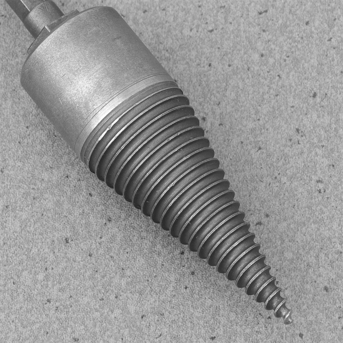 

Durable Steel Forged Firewood Drill Bit Long Service Life High Hardness One Piece Wood Splitting Tool Hammer Drill Bit Hexagon