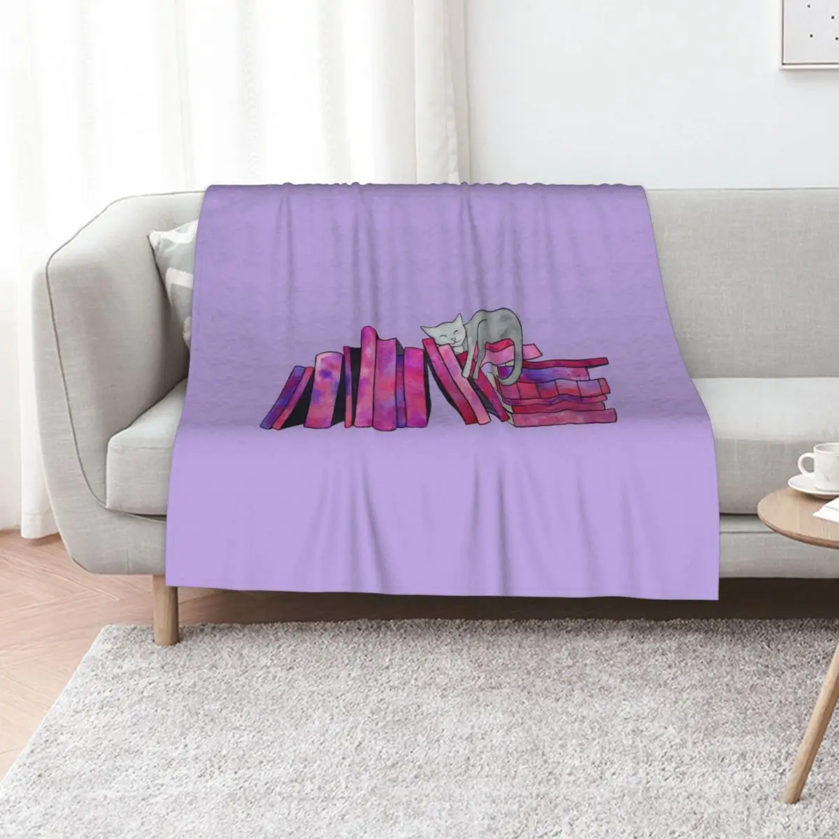 Literary Naps Throw Blanket sofa bed Custom Decoratives Giant Sofa Quilt for winter Blankets