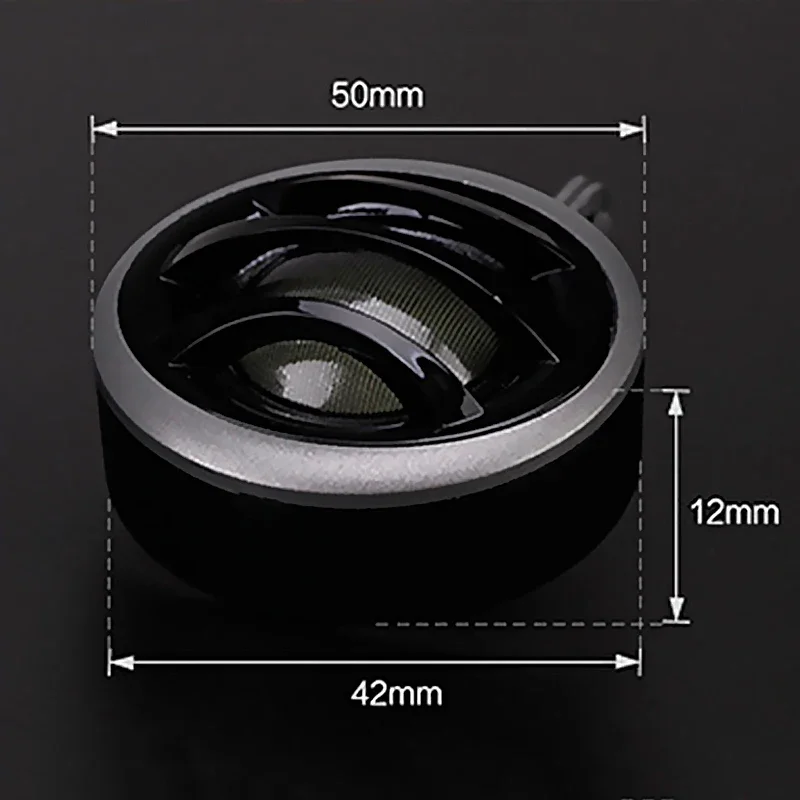 1Set Car Audio Speaker Car Tweeter 25mm Silk Membrane Treble Speakers For Renault Mazda 6 3 for universal car accessories