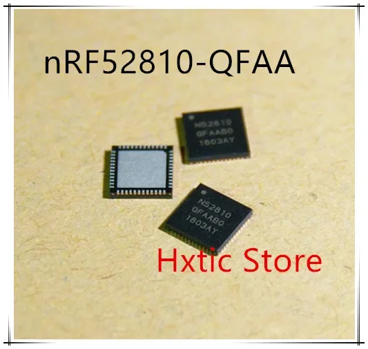 10 قطعة/الوحدة NRF52810 NRF52810-QFAA-R N52810 QFN48 منخفضة الطاقة بلوتوث رقاقة 2.4 جرام