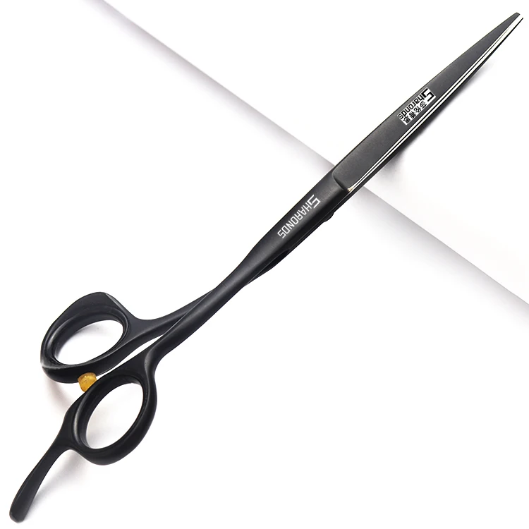 

Barbershop Scissors Professional Hairdressing Scissors Imported Steel 6" Thinning Scissors Flat Scissors Different Thinning Rate