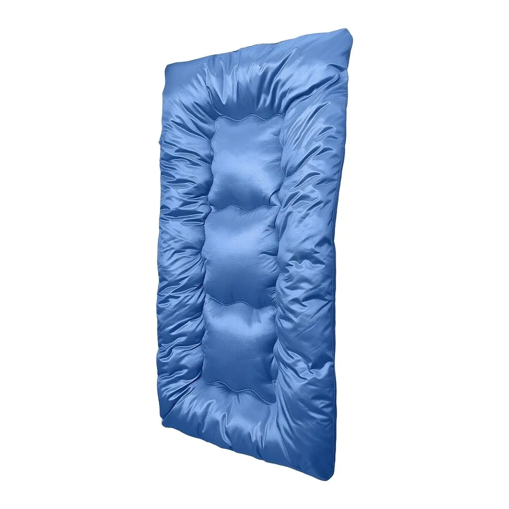 Imitation Ice Silk Pet Cooling Mat Polyester Fiber Construction Temperature Regulating For Summer Heat Relief For Large Dogs