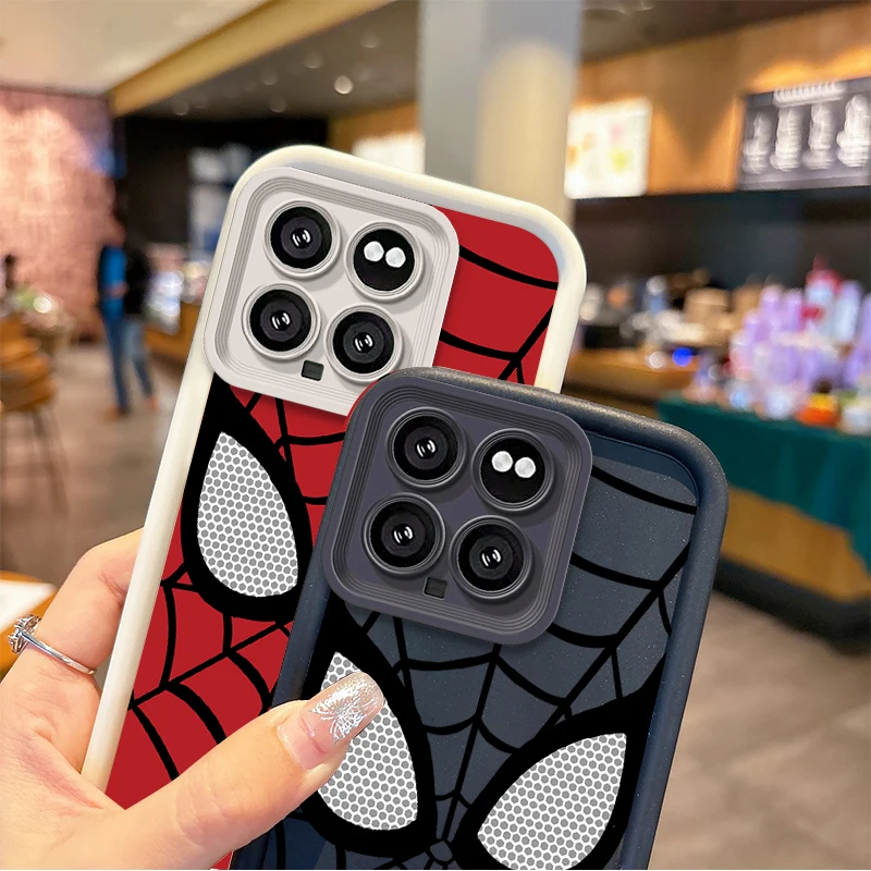 Чехол Marvel Spider Man для Samsung Galaxy S25 S24 Ultra S23 S22 S21 Plus S20 FE A56 A55 A54 A53 A52 A52S A51 A34 A32 4G 5G Cover