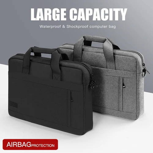 Bolsa para ordenador portátil, funda, bolso de hombro para M1 M2 14 15 15,6 17 pulgadas Macbook Air Pro 13,3, maletines para portátil Huawei Asus Dell
