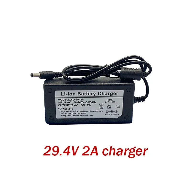 Brand New 24v100Ah 7S4P 29.4v Built-in BMS Lithium-ion Rechargeable Battery Pack for Electric Scooter Bicycle Wheelchair Motor