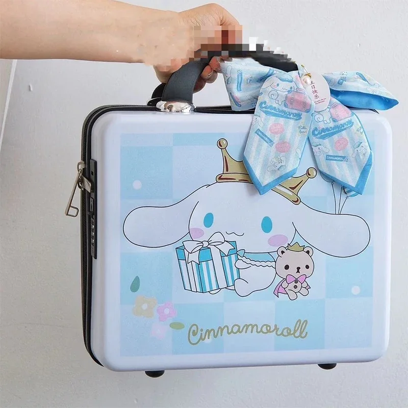 

Sanrio Kawaii Cinnamoroll 14inch Storage Box Anime Cartoon Sweet Fashion Exquisite Creative Large Capacity Ins Style Packing Box