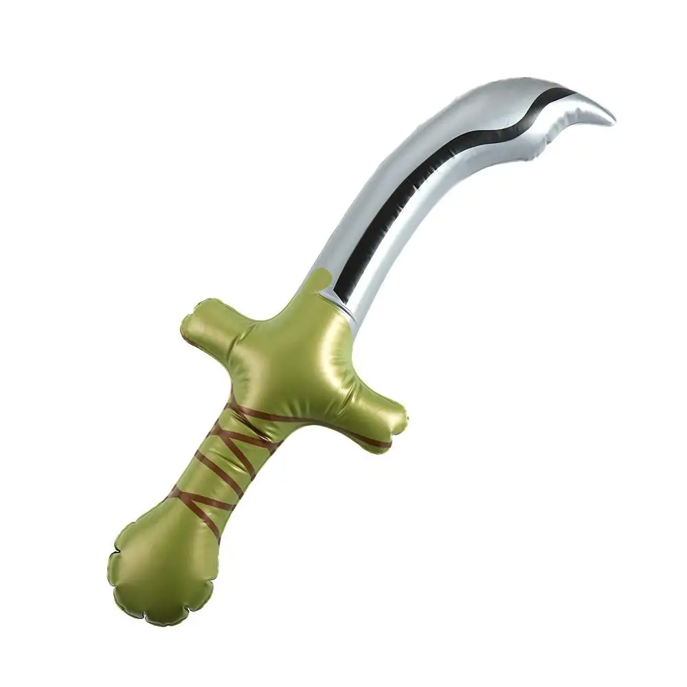 Adereços de palco infláveis crianças brinquedos brinquedos de água jogar brinquedos piscina jogar brinquedos pirata cutlass decoração de casamento espada brinquedo