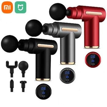 New Portable Fascia Gun Deep Tissue Massager Mini Lightweight and Adjustable Speed ​​Massage Equipment Suitable for the Whole Body