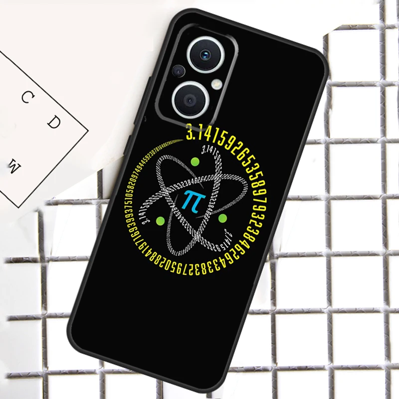 الرياضيات صيغة Pi جراب هاتف ل ممن لهم رينو 13F 13 12 11 14 F 10 برو 8T 7 8 لايت ممن لهم البحث X6 X5 X8 برو غطاء