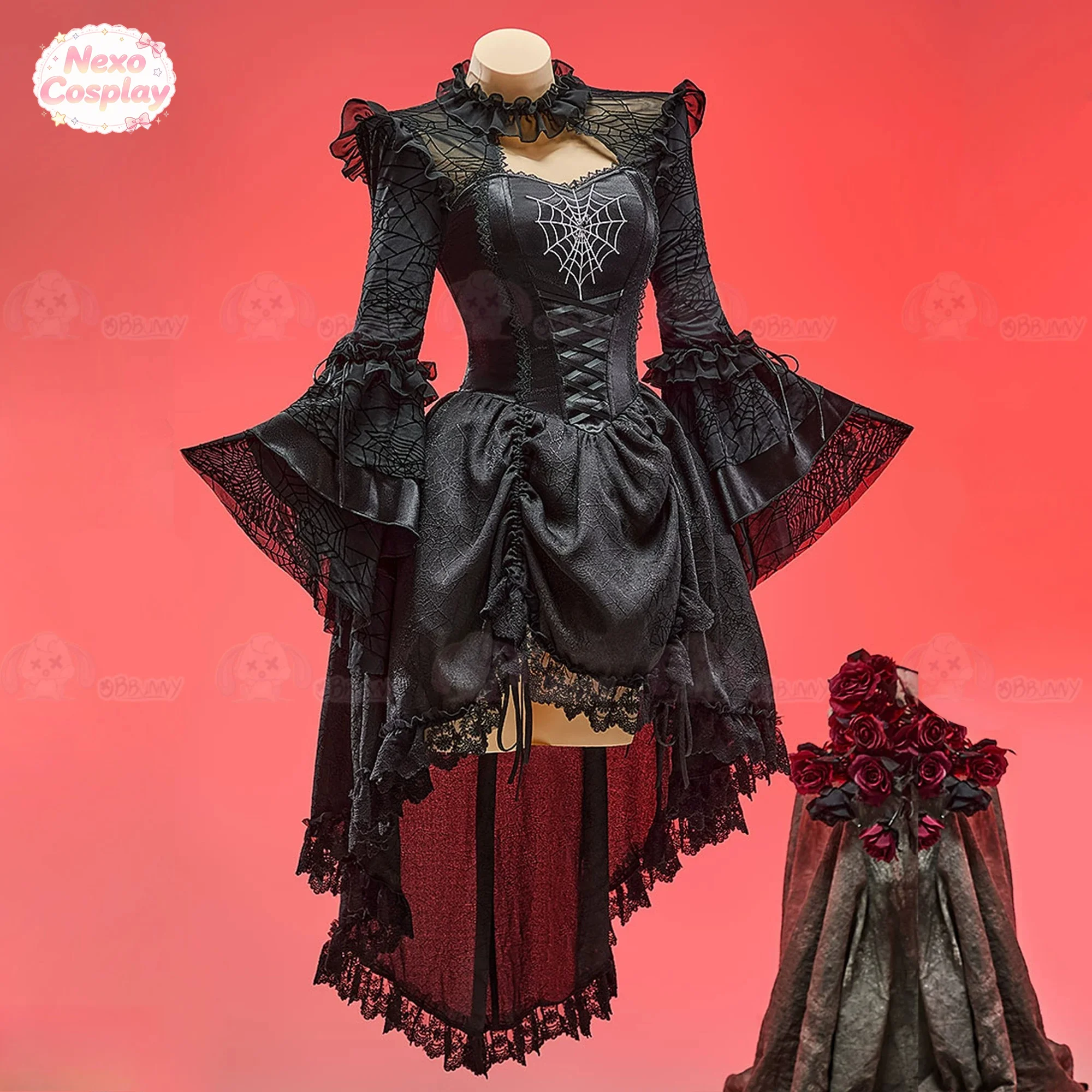 Original Fate Nocturne Gothic  - Cosplay Anime Black recension och pris