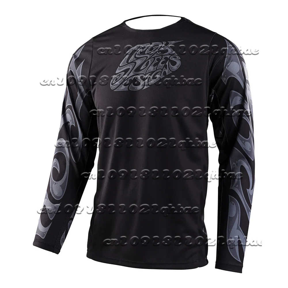 

2025 Men And Women MTB Motorcycle Racing TLD Cycling Wear Motocross TROY LEE DESIGN Breathable Speed Drying Sports Shirt T-shirt