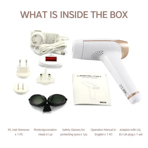 Lescolton IPL эпилятор T009i для эффективного удаления волос — внешний вид товара