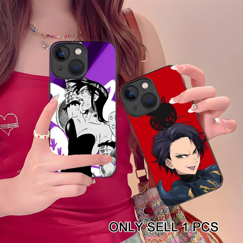 Seven Deadly Sins Merlin Phone Case for iPhone 17 16 15 14 13 12 11 X XR XS Air Pro Max Plus Mini Skin Feel Cover - view 3