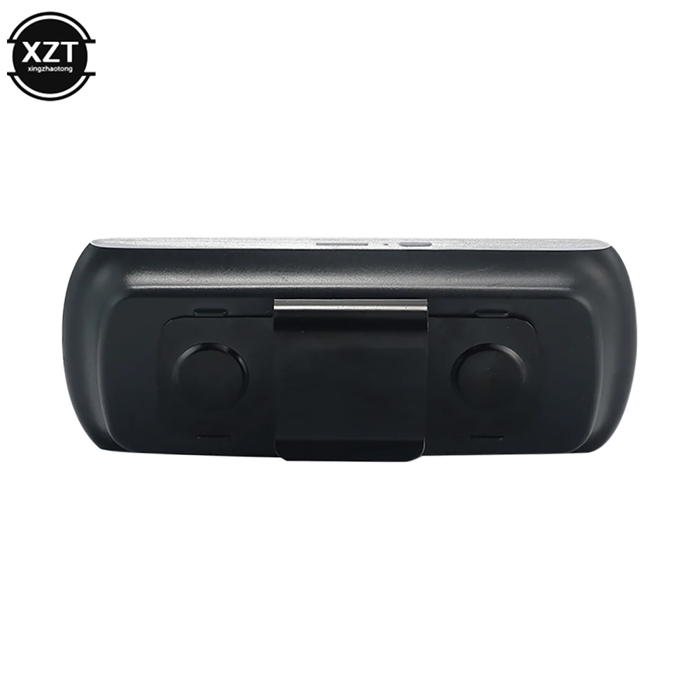 Car Wireless Bluetooth Kit Handsfree Speakerphone Sun Visor Phone Speaker Auto Bluetooth Music Player Audio Receiver Accessories