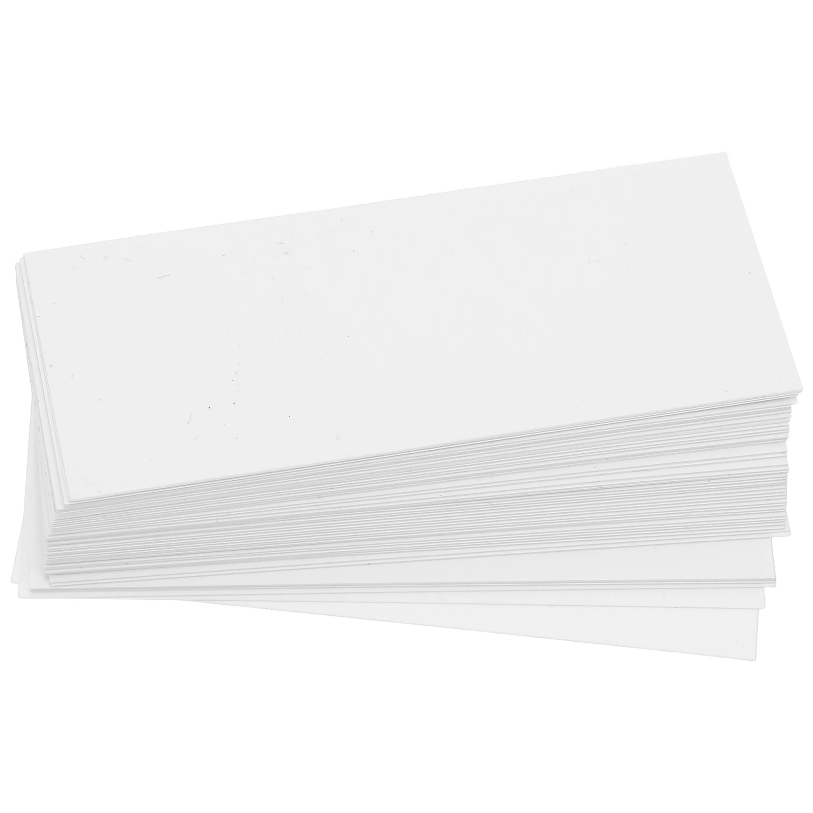 

500pcs Blank Price Labels 75X35Mm White Rewritable Pvc Display Tags Reusable Dry Erase Merchandise Shelf Signs For Retail