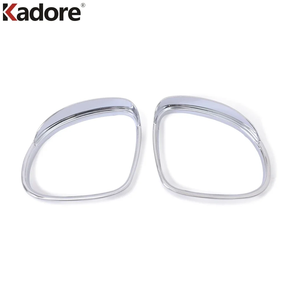 For Volkswagen Tiguan 2009-2016 /USA Model 2009-2017 Sun Rain Guard Shield Deflector Trim Side Door Mirror Cover Decoration