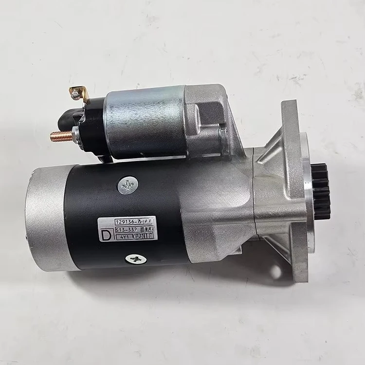 Original quality starter motor 129136-77011 12913677011 for Yanmar engines