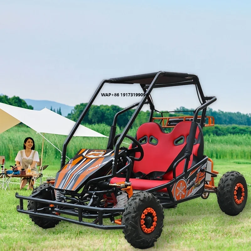 

Best Price Adult Two-Seater Pedal Gas off Road Go Kart Beach Buggy 125cc Disc Brake 35km/h Outdoor