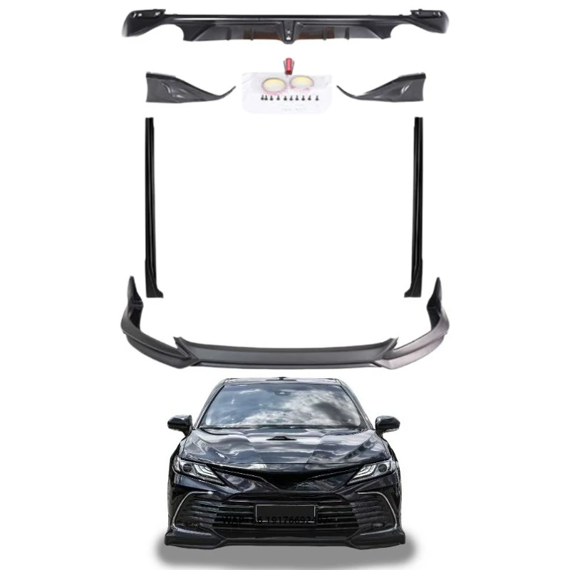 

Body Kit Camry Luxury Edition 21+ Upgraded YOFER Body Kit Car Front Lip Rear Diffuser Side Skirts Corner PP Material