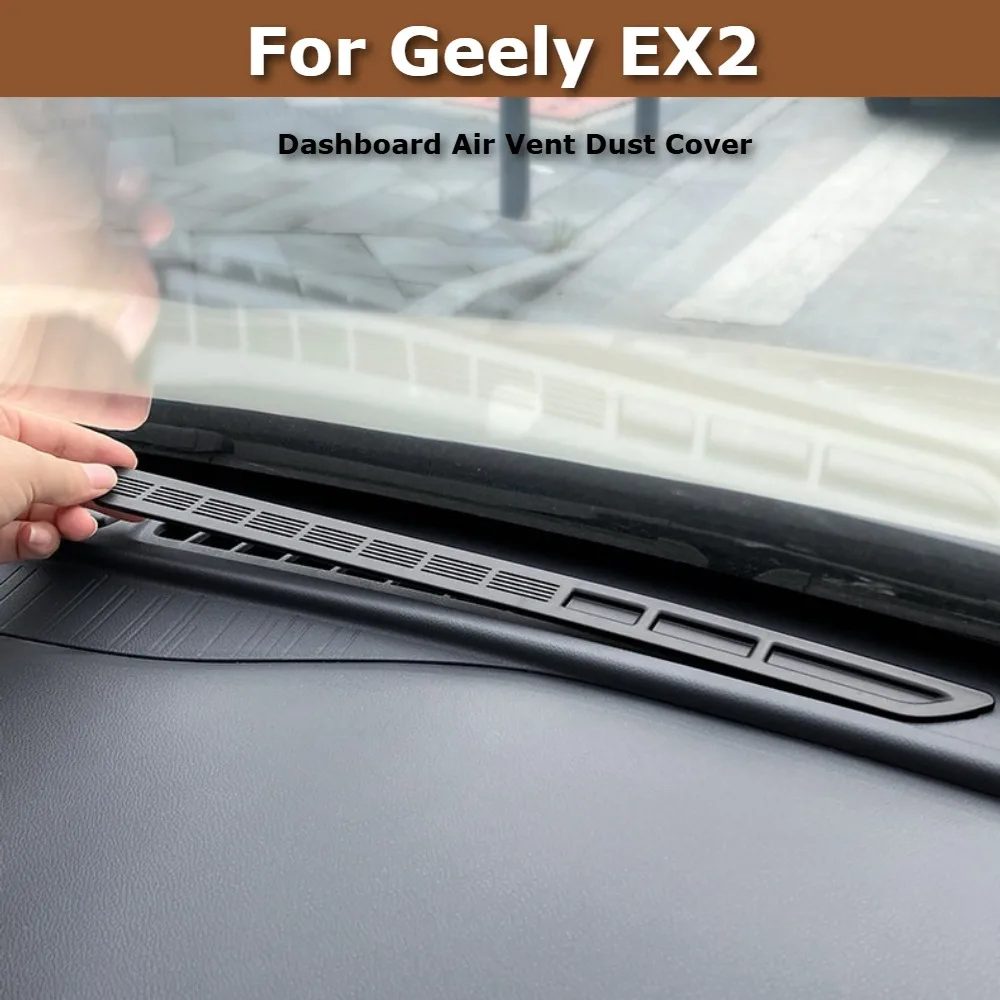 

For Geely EX2 Proton e.MAS 5 Geome 2025 2026 ABS Dashboard Air Vent Dust Cover Center Console Ac Outlet Protector Trim Sticker