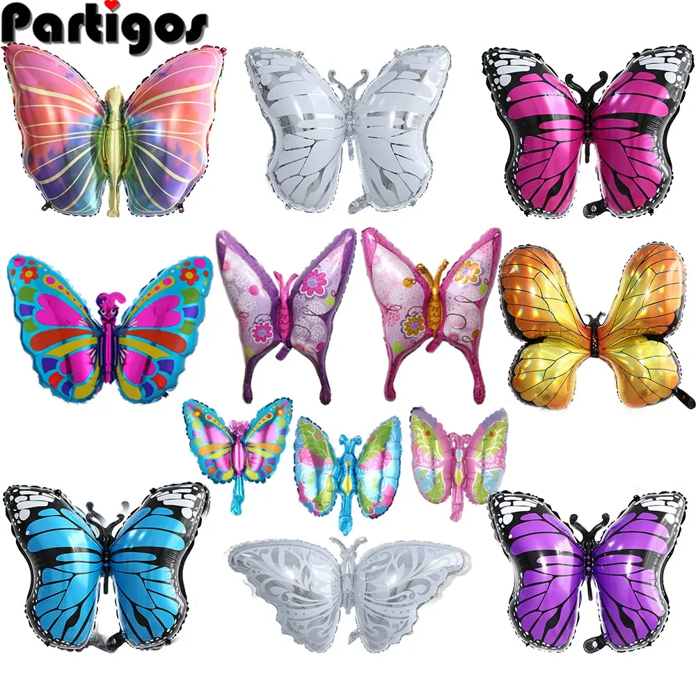 Large Butterfly Balloons Colorful Birthday Party Decorations