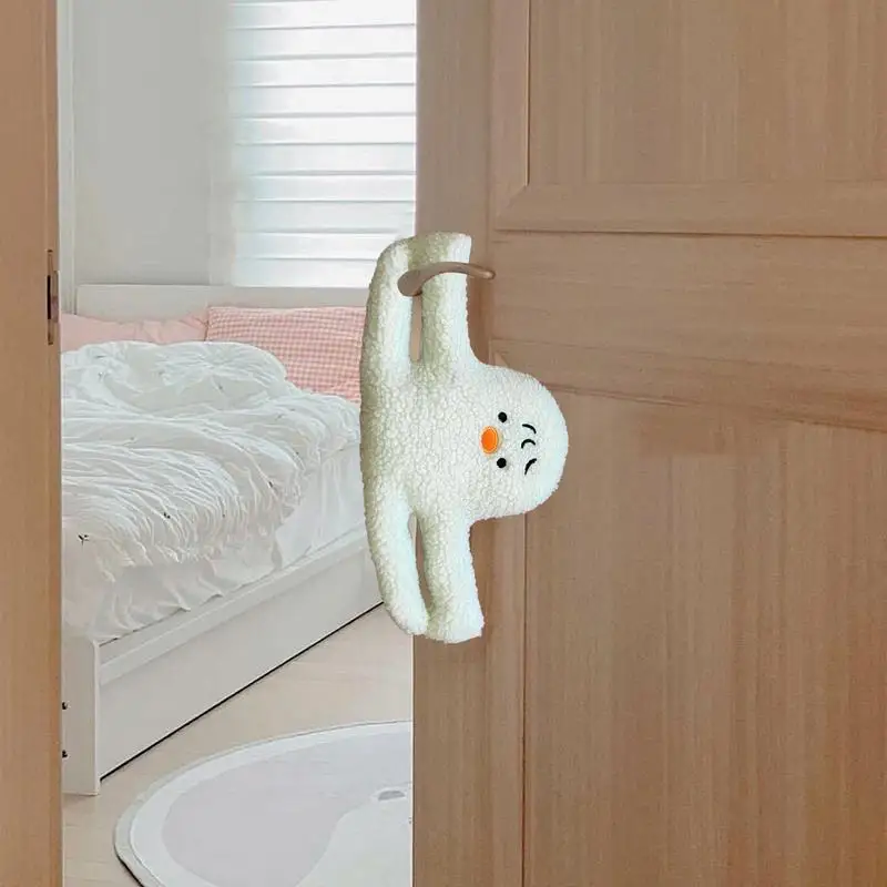 Door Pinch Stop Anti Door Slam Stopper Baby Proofing Anti-Pinch Protection Door Slam Preventer Plush Door Slam Preventer For