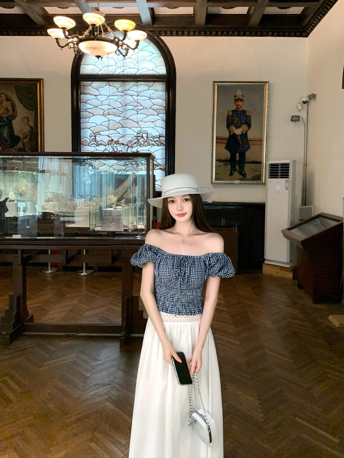 

Новинка: Летний топ Chen Jin для девочек с пышными рукавами, приталенный, двусторонний, из полиэстера