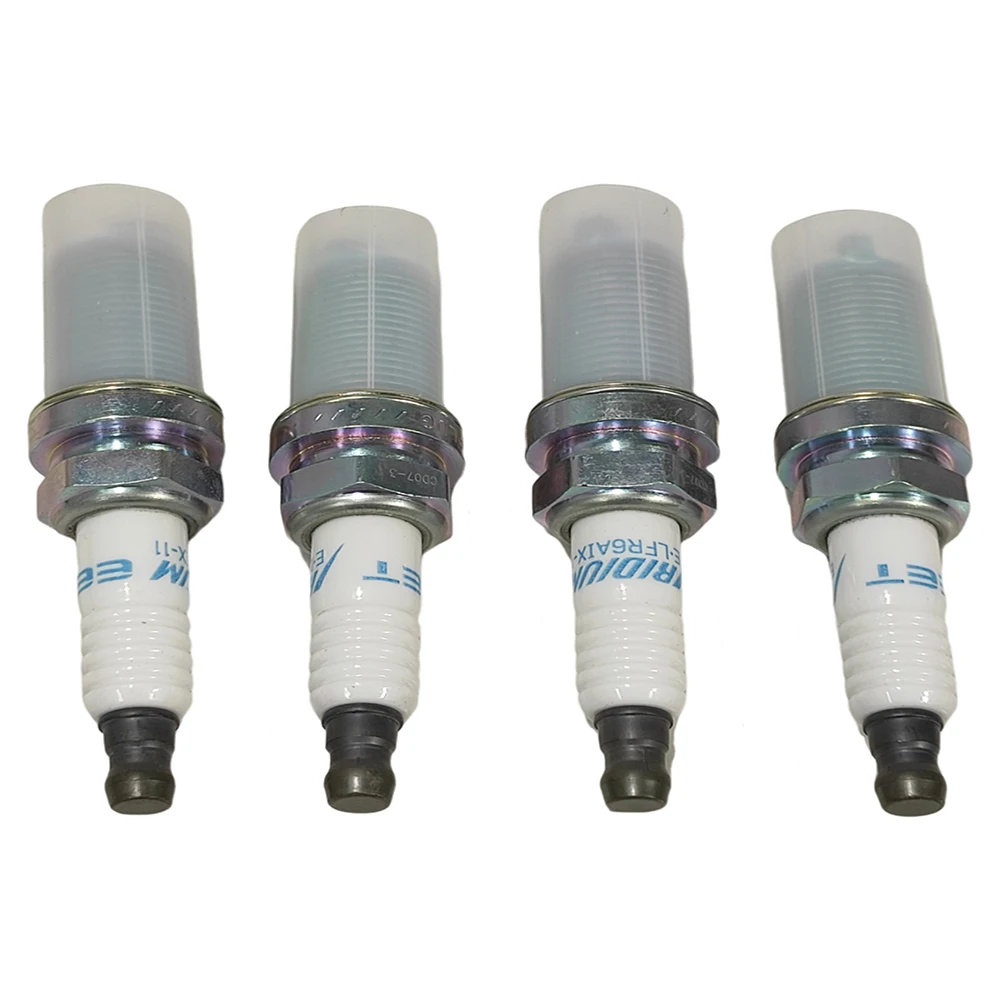 

4pcs Iridium Spark Plugs For Hyundai BYD F6 M6 S6 Citroen N68 N7 FAW AV6 T50 T57 V70 Haval H6 Iridium Spark Plug Car Accessories
