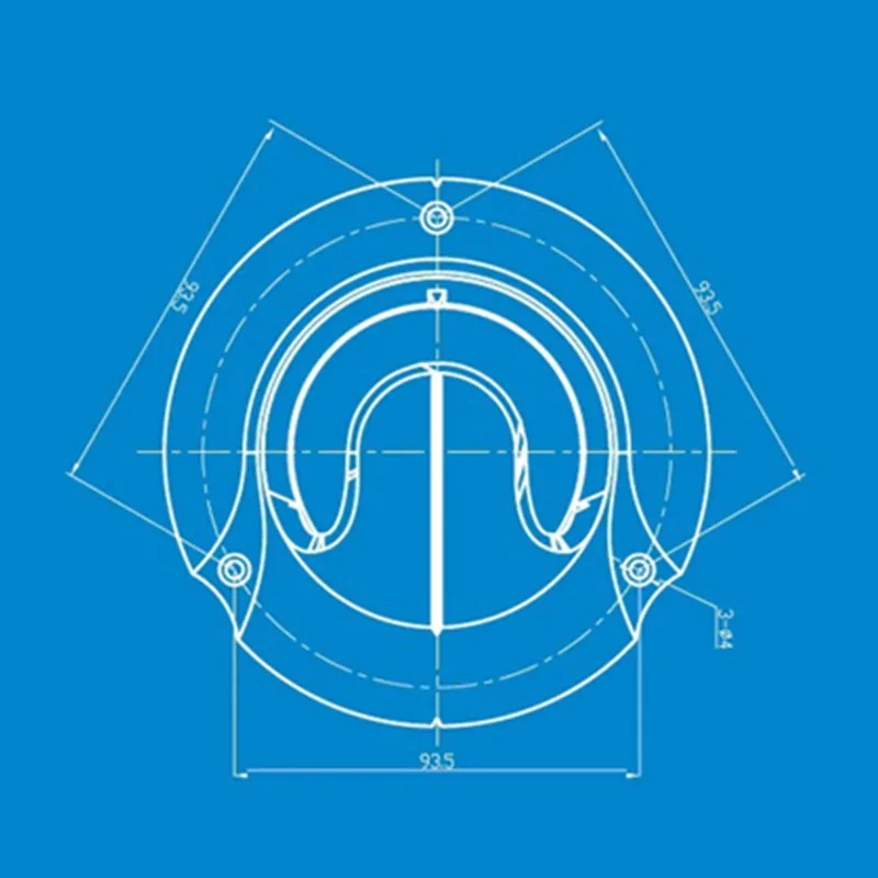 Встроенный магнитный компас для морской рыбацкой лодки