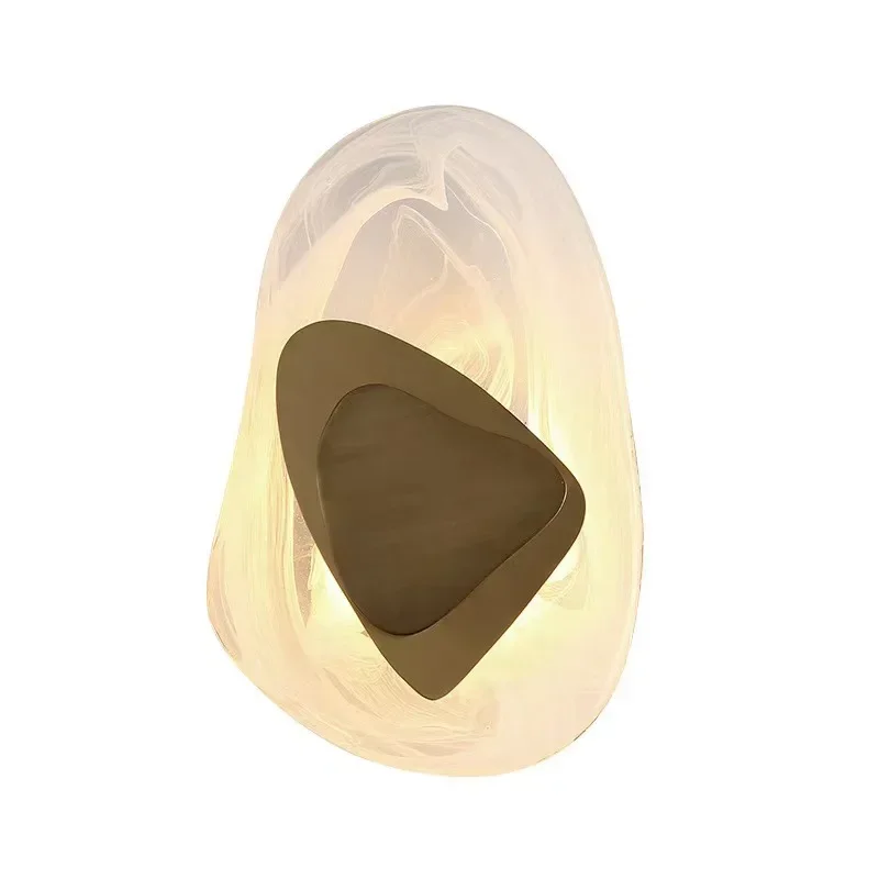 Luxo cristal lâmpada de parede para quarto, cabeceira decoração, fundo moderno sala de estar, criativo LED iluminação interior