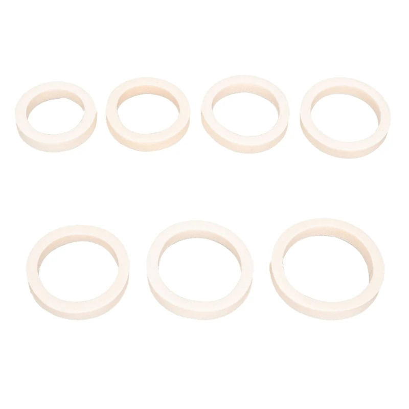 8Pcs Bikes Front Fork Oil Seal Sponge Foams Rings Bikes Front Fork Sponge Rings