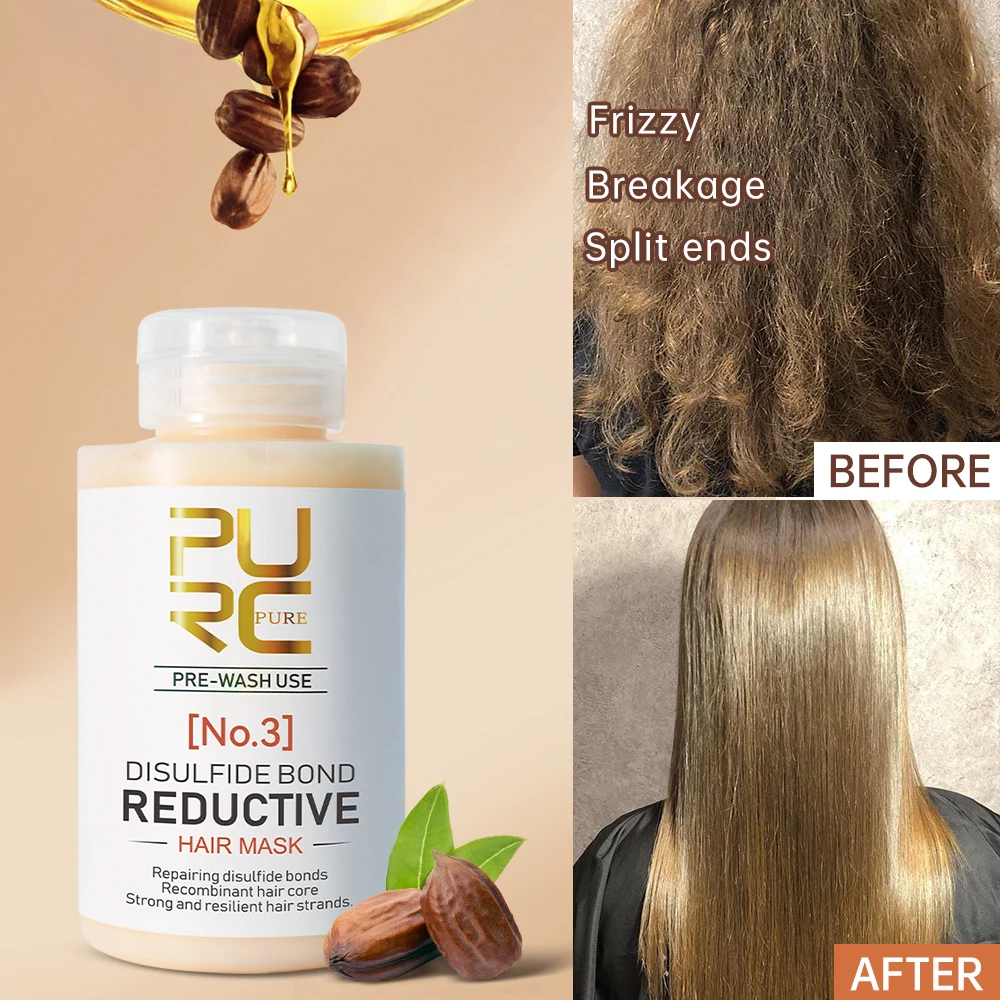 PURC Disulfide Bond Hair Mask | Strengthens Weak Hair | Safe for Color-Treated Hair & All Hair Types | Hair Care Products