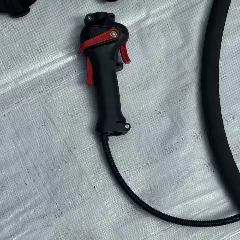 Durable portable backpack concrete vibrator, flexible shaft vibration type, suitable for municipal engineering pavement concrete
