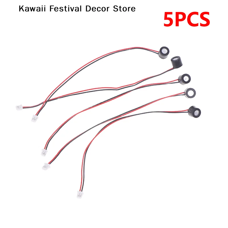 【K】5 PCS CCTV Security System Tiny Microphone High Sensitivity Audio Pickup Device Input Mic For CCTV Security IP POE Camera