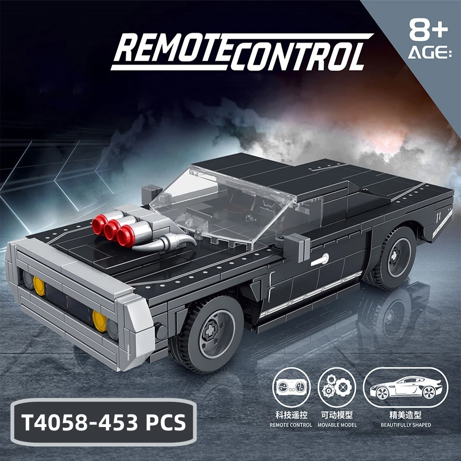 

MOC Mechanical Remote Control Car Building Blocks Modern City Classical Vehicle Model DIY STEM Construction Toys For Kids Gifts