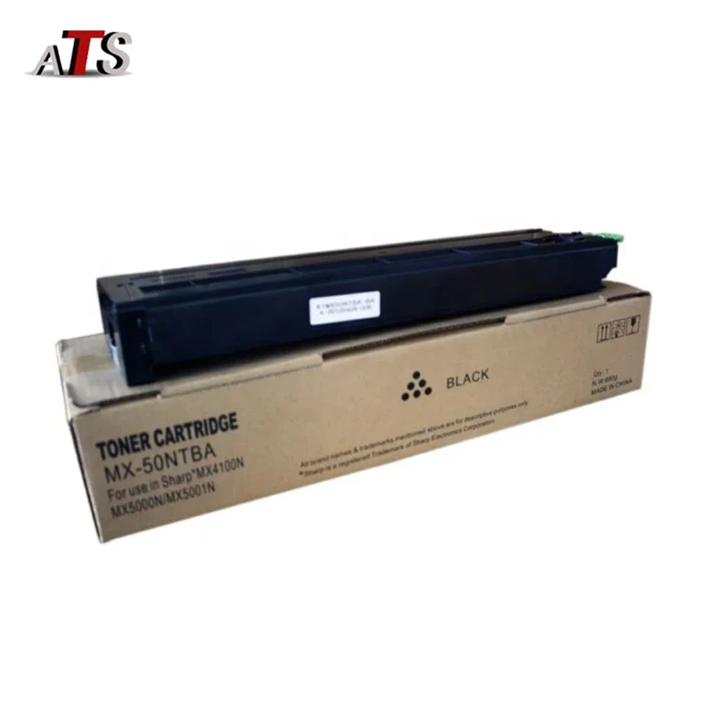 MX50 Toner Cartridge For Sharp MX 4100 4101 5000 5001 Toner Cartridge Compatible Copier Supplies Copier Spare Parts BK700g