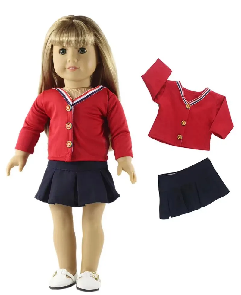 1 set schöne Freizeit kleidung Puppen kleidung für 18 Zoll amerikanische Puppe viele Stil für Wahl a90 – Detail 24