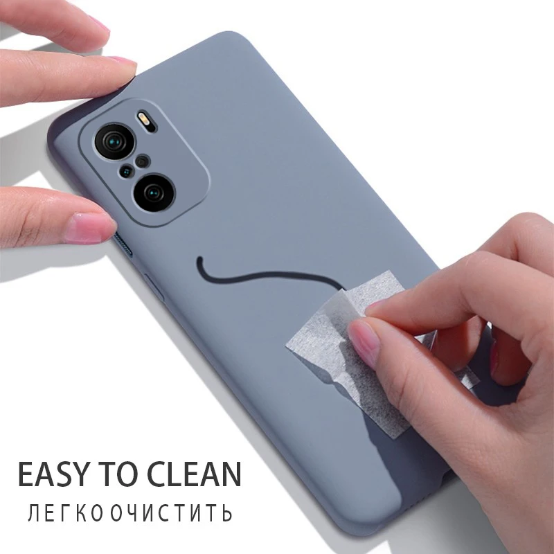 Poco F3 Pocof3 Pro Case Luxury Original Liquid Silicone Soft Cover For Xiaomi Poco F3 Pocof3 Poco F 3 Pro Shockproof Phone Case